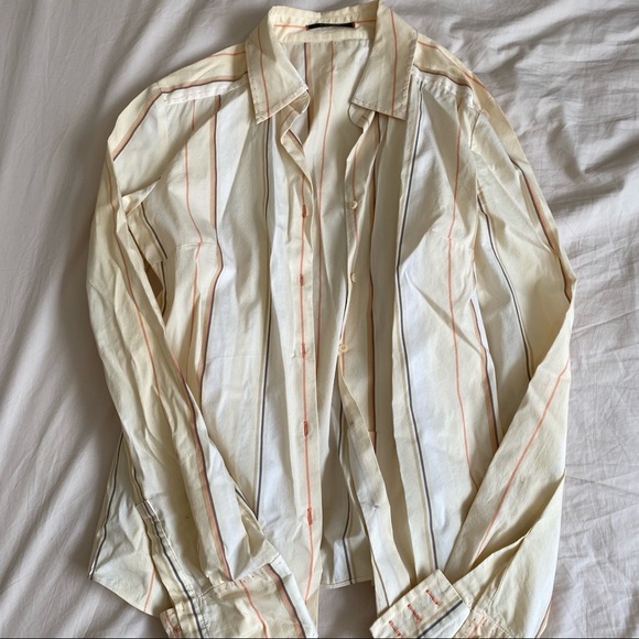 Vintage Elie Tahari Striped Blouse - XS - Picture 5 of 10